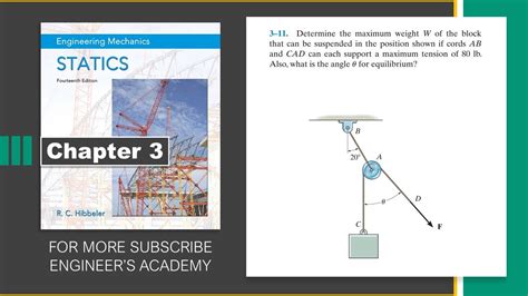 Engineering Mechanics Statics 14th ed Hibbeler. . Engineering mechanics statics chapter 3 solutions pdf